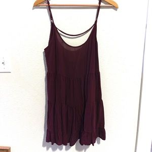 Brandy Melville Maroon Dress Size SMALL